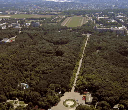 Зеленый Харьков: столетнее формирование ландшафта