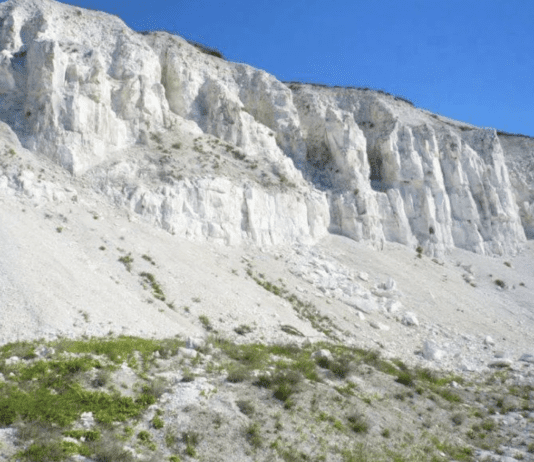 Меловые залежи в Харьковской области